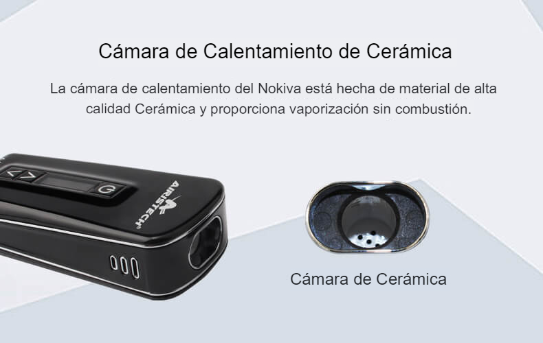 airistech nokiva vaporizador con camara de ceramica