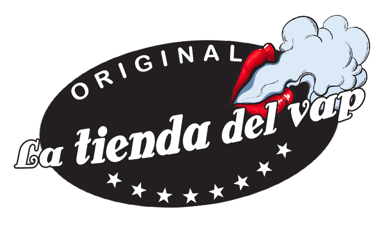 logotipo de la tienda del vap donde se vende vaporizadores originales baratos y de calidad